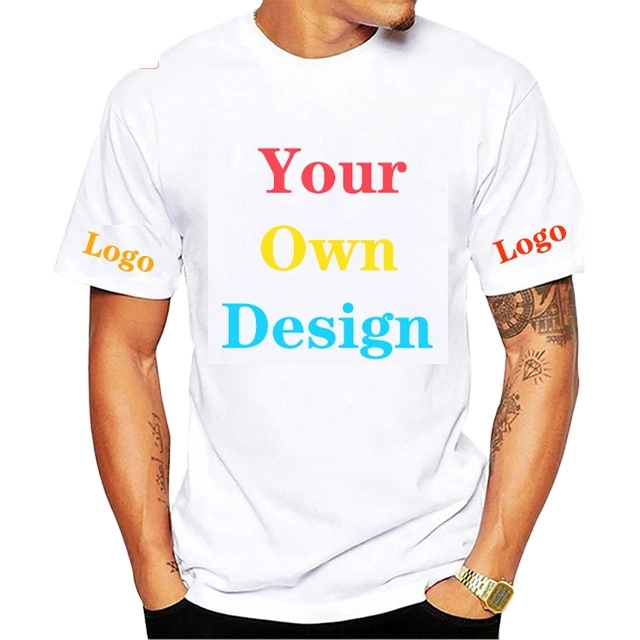 OEM Customized Cotton Design Your Own Logo T-Shirt