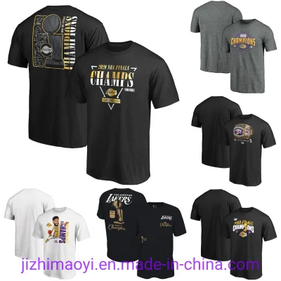 Großhandel 2020 Los Angeles Lakers Champion T-Shirt Hooides Sweatshirt