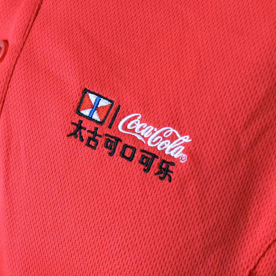 Einfaches Design, preiswertes Polyester-Poloshirt