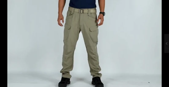 Multifunktionale wasserdichte taktische Cargohose für Arbeit, Wandern, Training, ACU-Uniformhose, Outdoor-Overall