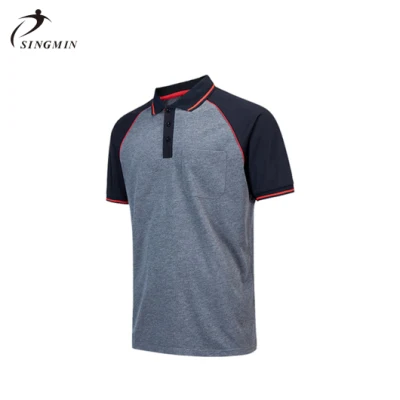 Personalisiertes, individuelles Poloshirt, hochwertiges, individuell besticktes Logo-T-Shirt für Herren, Polo Factory Polo-T-Shirt