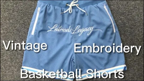 Großhandel für Herren-Basketballtrikots mit individuell sublimiertem Druck, Sportbekleidungsdesign, Stickerei-Logo, sportliche, lässige Mesh-Basketballshorts