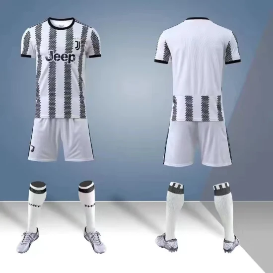 Herren-Fußballtrikot mit kurzen und langen Ärmeln, Barcelona, ​​Juventus, Fußballtrikots OEM