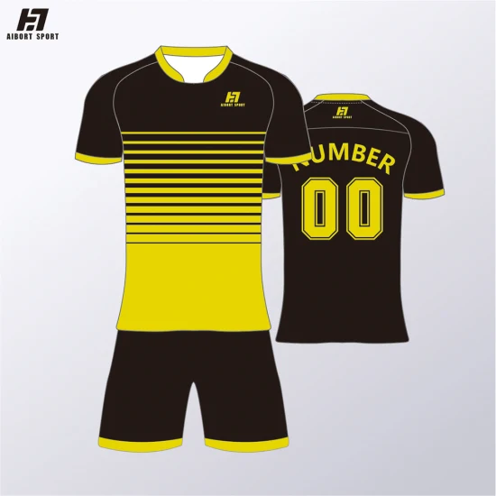 Aibort Hochwertiger Großhandel für Bekleidung, Sportbekleidung, Händler, Hersteller, individuelles Logo-Design, Sublimation, T-Shirt, Jersey, Trainingsanzug, Sport, Teambekleidung, Sportbekleidung